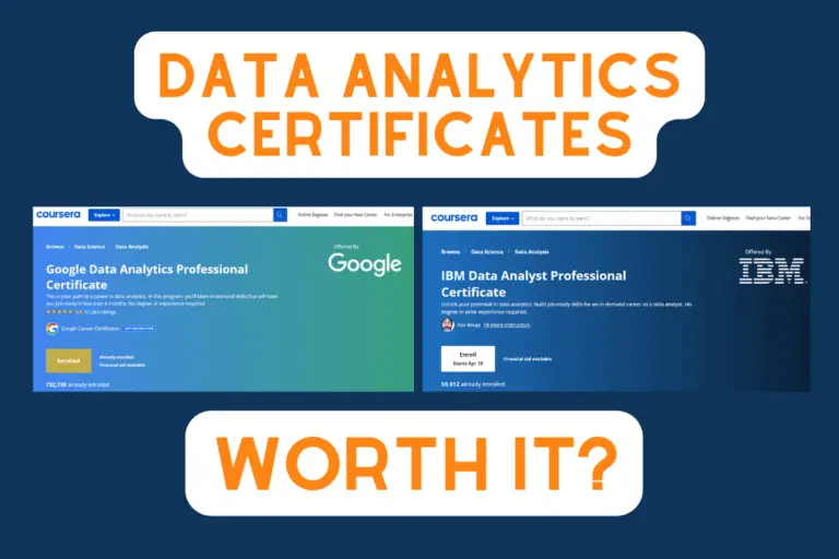 Data Analytics Certification: Are They Worth It? (With 7 Examples)