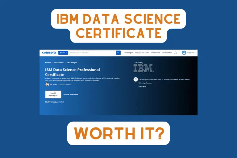 IBM Data Science Certificate: Worth It? (Read THIS First!)