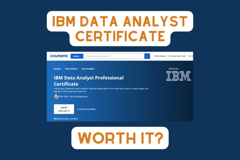 IBM Data Analyst Certificate: Worth It? (Read THIS First!)