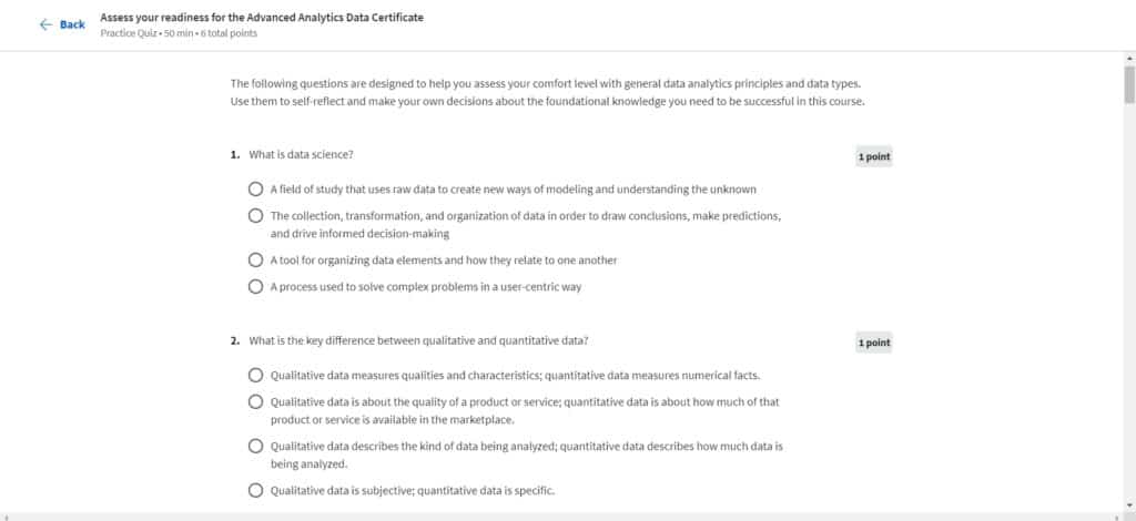 Google-Advanced-Data-Analytics-Certificate-Quiz-Example
