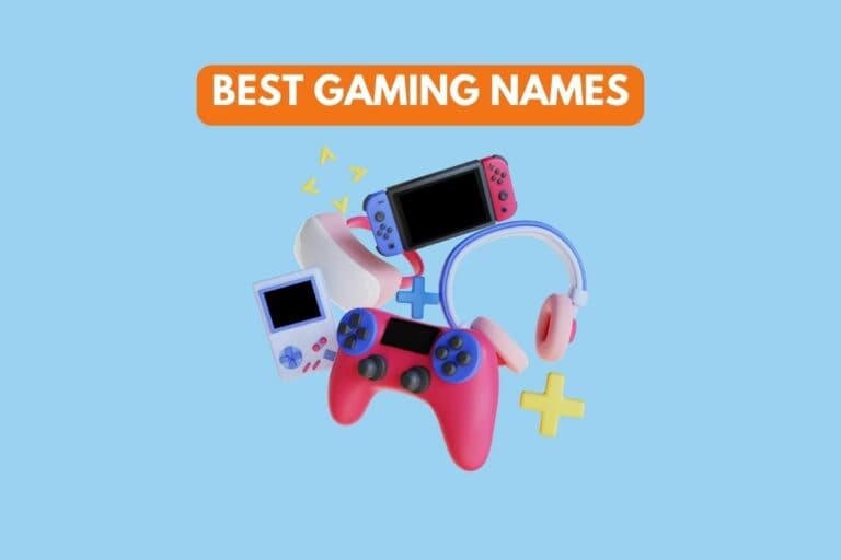 1300+ Best Gaming Names for Any Gamer (Funny & Cool!)
