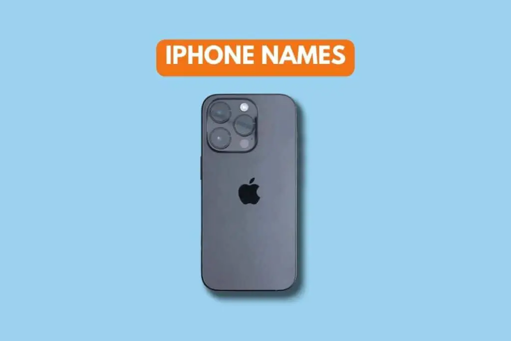iphone names